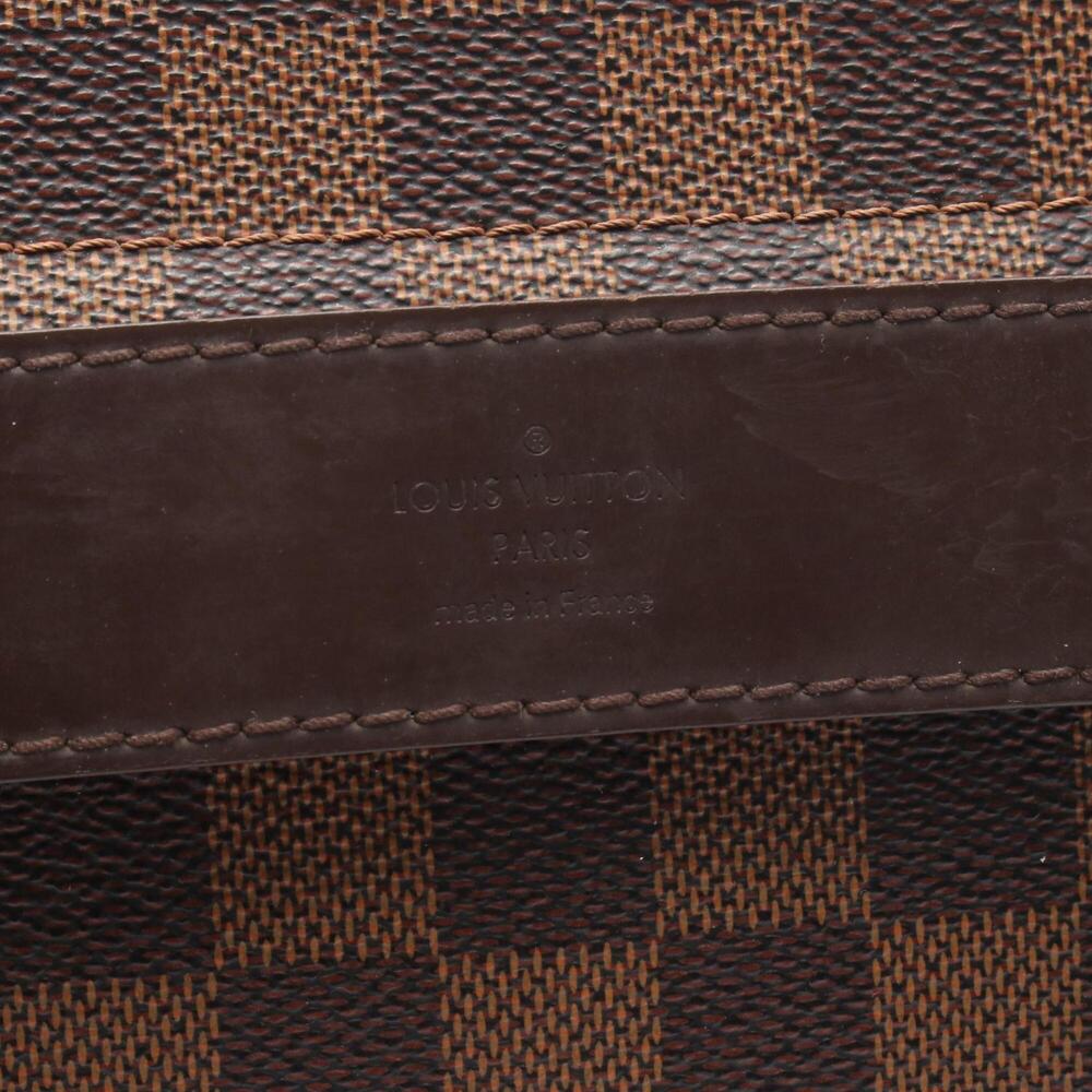 LOUIS VUITTON Authentic Brown Damier Leather Shoulder Bag - Picture 4 of 8